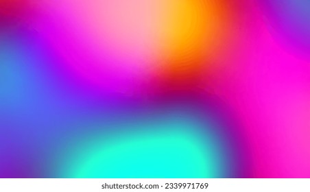 Resumen de diseño de fondo de gradiente colorido. Ilustración del vector