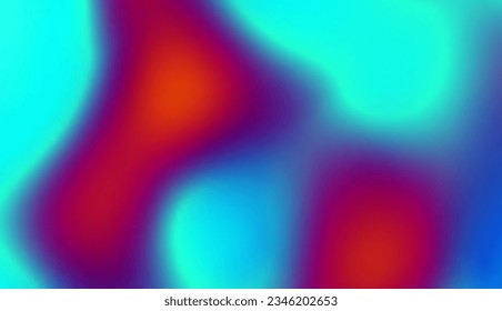 Resumen de diseño de fondo de gradiente colorido. Ilustración del vector