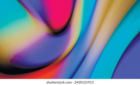 Abstractas fondo de degradado colorido para el diseño como Anuncio, anuncios. Abstractas fondo borroso de rayas multicolores. Fondo para el diseño. Ilustración vectorial.
