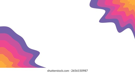 Abstract colorful gradient background design. paper cut wave abstract background. Colorful geometric background. Liquid color background design. Fluid shapes composition. Eps10 vector	