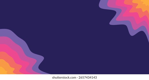 Abstract colorful gradient background design. paper cut wave abstract background. Colorful geometric background. Liquid color background design. Fluid shapes composition. Eps10 vector	