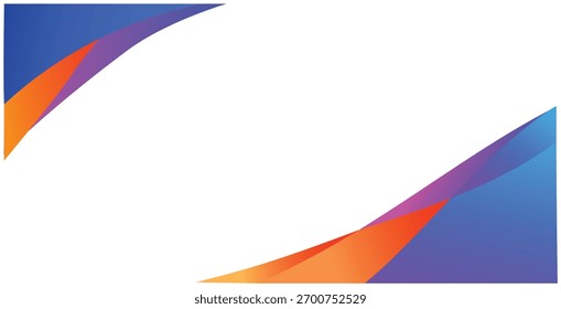 abstract colorful gradient background design template