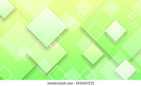 Abstract Colorful Gradient Background With Colorful Geometric Figures of Different Shapes And White Lines, Vector Design Style