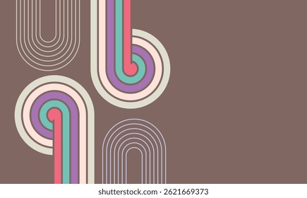 Abstrakter bunter Farbverlauf-Hintergrund. Geometrisches Linienmuster. Moderne Farbverlauf-Linien. Futuristische Technologie Grafikdesign. Anzug für Business, Kopfzeile, Umschlag, Tapete, Website, Flyer