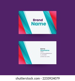 Abstract colorful gradient background illustration template design