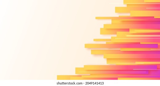 Abstract colorful gradient background made of lines. Vector illustration. EPS 10