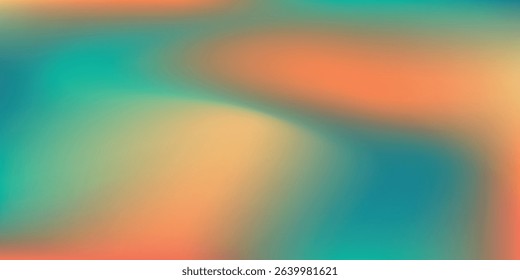 Abstract colorful gradient background. Multicolored illustration vector backdrop design. Blue, yellow, and orange.