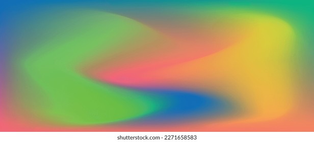 Abstract colorful gradient background. Nature gradient background. Vector illustration. Suitable for your graphic design, banner or poster.