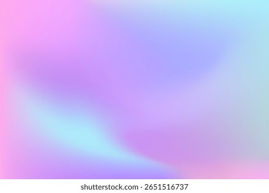 Fundo de gradiente colorido abstrato com tons de roxo e azul pastel