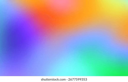 An Abstract Colorful Gradient Background Perfectly Suited for Creative Design Projects