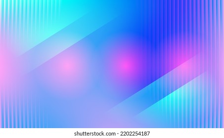 Abstract colorful gradient background, pink blue stripe, vector