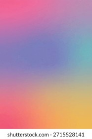 Fundo de gradiente colorido abstrato com cores vibrantes suaves misturadas, design de arte digital moderno, textura de fluxo dinâmico para projetos visuais criativos