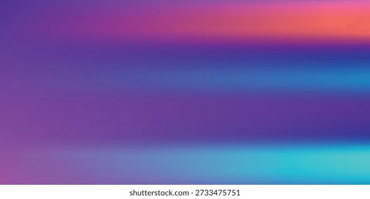 Fundo de Gradiente Colorido Abstrato com Tons de Néon Suaves Misturados