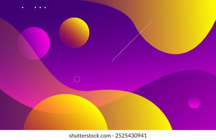 Abstract colorful gradient background. Vector illustration