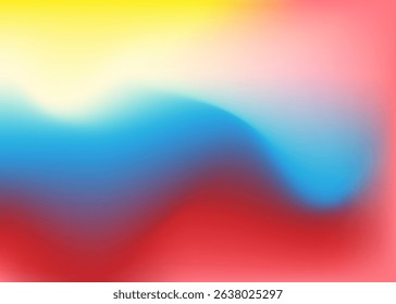 Abstract colorful gradient background vector