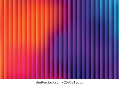 Fondo colorido Abstractas del gradiente con el diseño del modelo de las rayas de la Vertical para el gradiente de cristal del telón de fondo