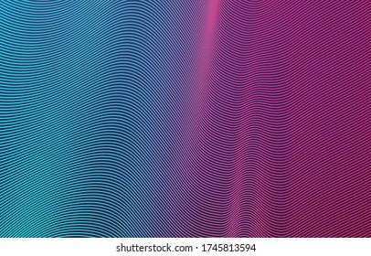 Abstract colorful gradient background. Waves texture wallpaper. Vector illustration