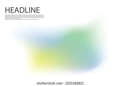Abstract colorful gradient banner background