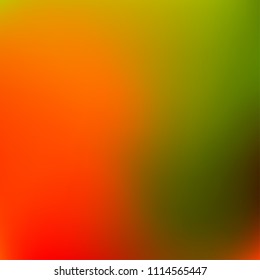 Abstract colorful gradient. Blurred abstract background. Multicolor blurry blend. Holographic illustration. Rainbow mesh texture. Modern effect vector. Holographic violet, red, blue, yellow mesh.