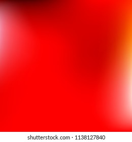 Abstract colorful gradient. Blurred abstract background. Multicolor blurry blend. Holographic illustration. Rainbow mesh texture. Modern effect vector. Holographic violet, red, blue, yellow mesh.