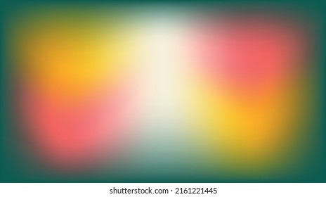 Abstract colorful gradient blurred background. Vector illustration