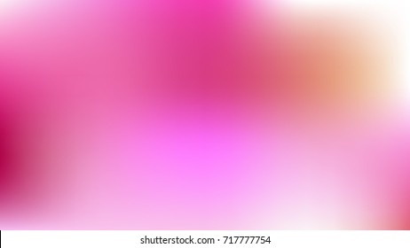 Abstract Colorful Gradient blurred White and Pink vector background
