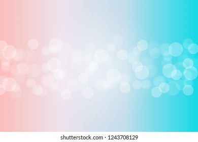 Abstract colorful gradient bokeh background