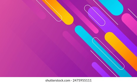Abstract colorful gradient dynamic background. Modern geometric wallpapers. Beautiful vector design for templates, banners, covers, websites, pages, and others