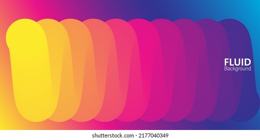 Abstrakter Farbverlauf. Flüssiger Hintergrund. Dynamische 3D-Strömung. Flüssiges abstraktes Design. Flüssige Farbe.