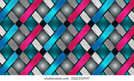 abstract colorful gradient geometric background design