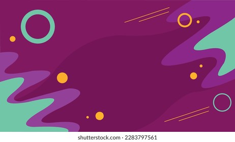 Abstract colorful gradient geometric shape background. Modern circle futuristic background. 