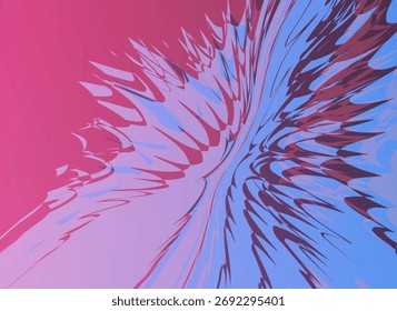 Abstrato colorido gradiente forma geométrica e fundo de linhas. Fundo colorido futurista moderno. Pode ser usado para folhetos, revistas, qualquer marca,