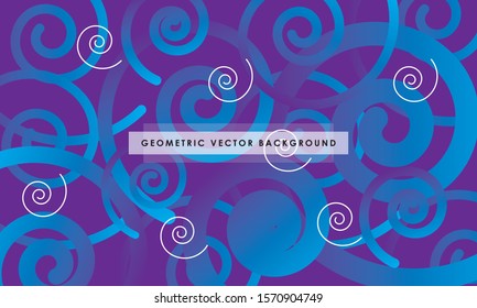 Abstract colorful gradient geometric shapes background. Modern vector design template.