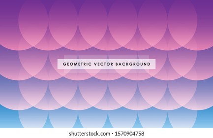 Abstract colorful gradient geometric shapes background. Modern vector design template.