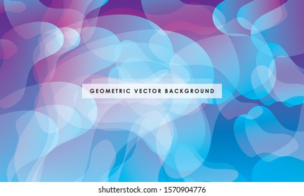 Abstract colorful gradient geometric shapes background. Modern vector design template.
