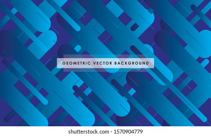 Abstract colorful gradient geometric shapes background. Modern vector design template.