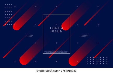 Resumen de fondo de formas geométricas de gradiente colorido. Plantilla moderna de diseño vectorial. Fondo geométrico con composición de degradado. Vector Eps10.