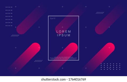 Abstract colorful gradient geometric shapes background. Modern vector design template. Geometric Background with Gradient Composition. Eps10 vector.