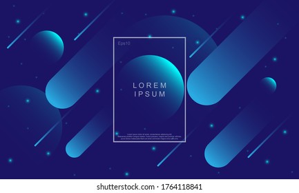 Abstract colorful gradient geometric shapes background. Modern vector design template. Geometric Background with Gradient Composition. Eps10 vector.