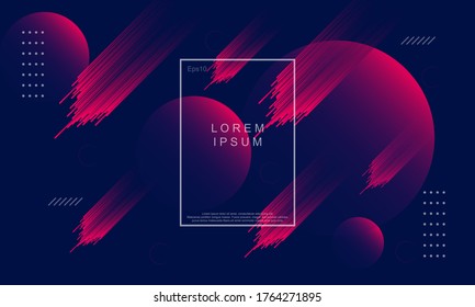 Abstract colorful gradient geometric shapes background. Modern vector design template. Geometric Background with Gradient Composition. Eps10 vector.