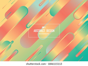 Abstrakte bunte Farbverlauf-Linie Muster Kunstwerk Design von Cover-Poster-Hintergrund. Verwenden Sie für Werbung, Poster, Vorlage, Druck. Illustrationsvektor eps10