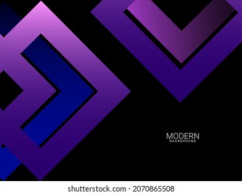 Abstract colorful gradient lines pattern in dark background