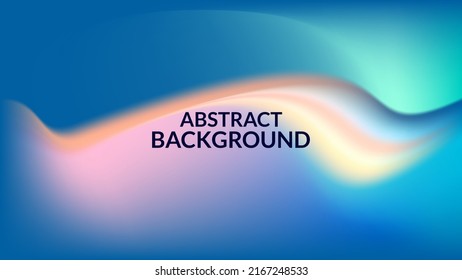 ABSTRACT COLORFUL GRADIENT MESH BACKGROUND. GOOD FOR MODERN WALLPAPER ,COVER POSTER DESIGN