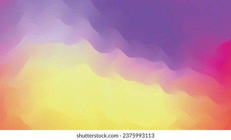 Abstract colorful gradient mesh background, suitable for any design, backdrop, template