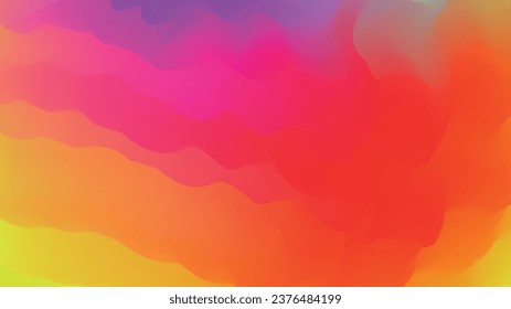 Abstract colorful gradient mesh background, suitable for any design, backdrop, template