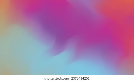 Abstract colorful gradient mesh background, suitable for any design, backdrop, template