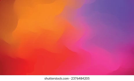 Abstract colorful gradient mesh background, suitable for any design, backdrop, template