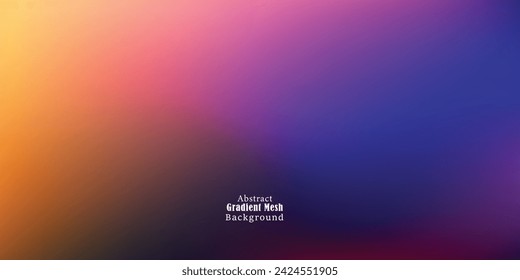 Abstract Colorful Gradient Mesh Background vector EPS10