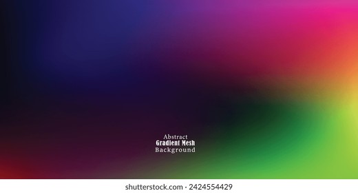 Abstract Colorful Gradient Mesh Background vector EPS10