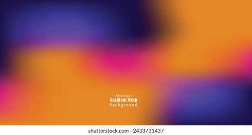Vector de fondo de malla de degradado colorido abstracto EPS10